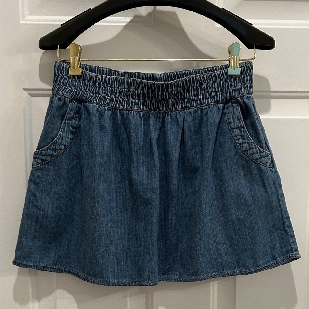 Denim Mini Skirt